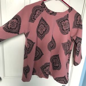 Madewell Long Sleeve Blouse size medium